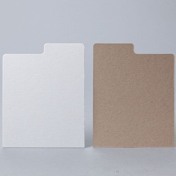 WHITE CD Divider Card. Made from 30